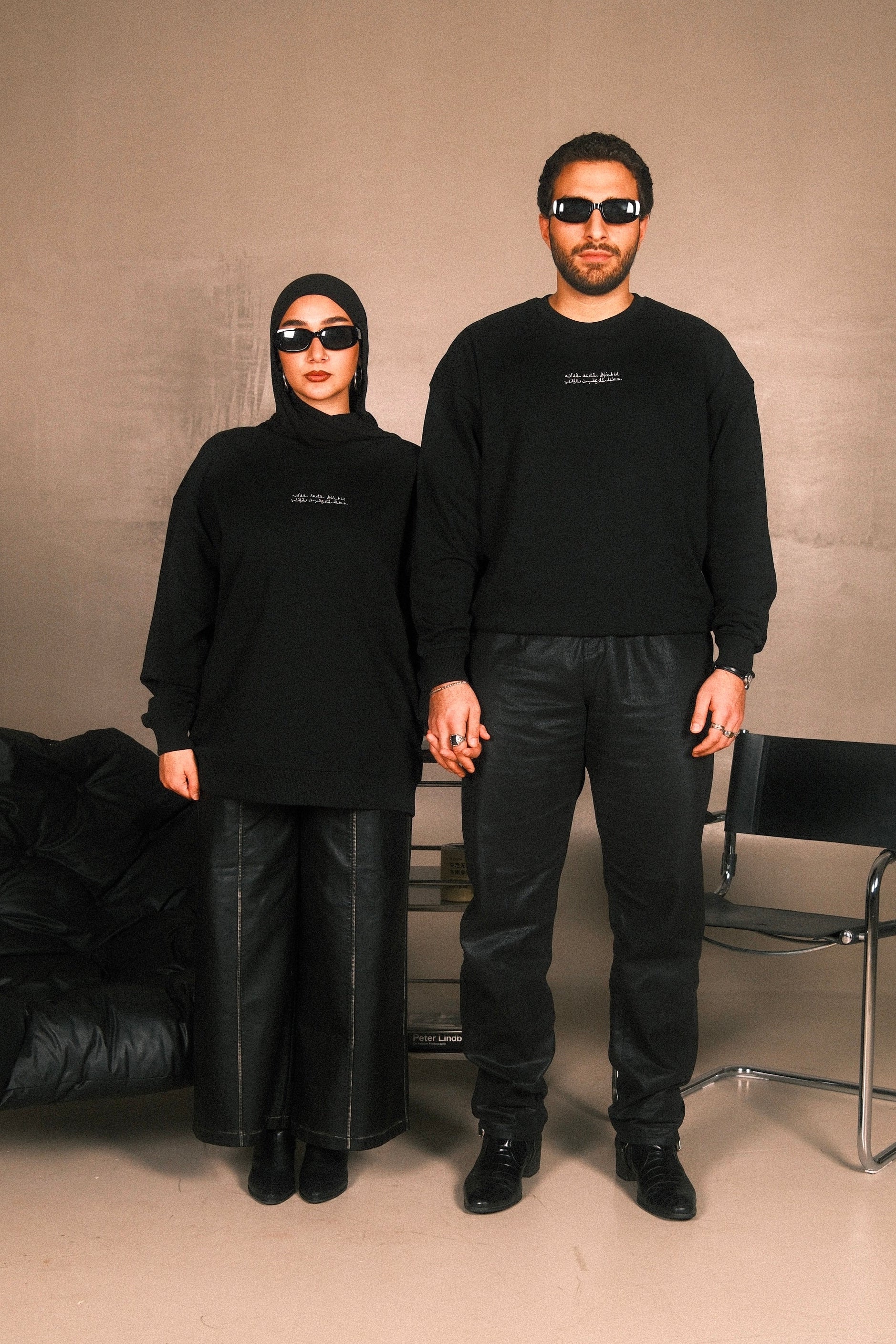 "Auf den ersten Blick" - Sweatshirt Unisex black