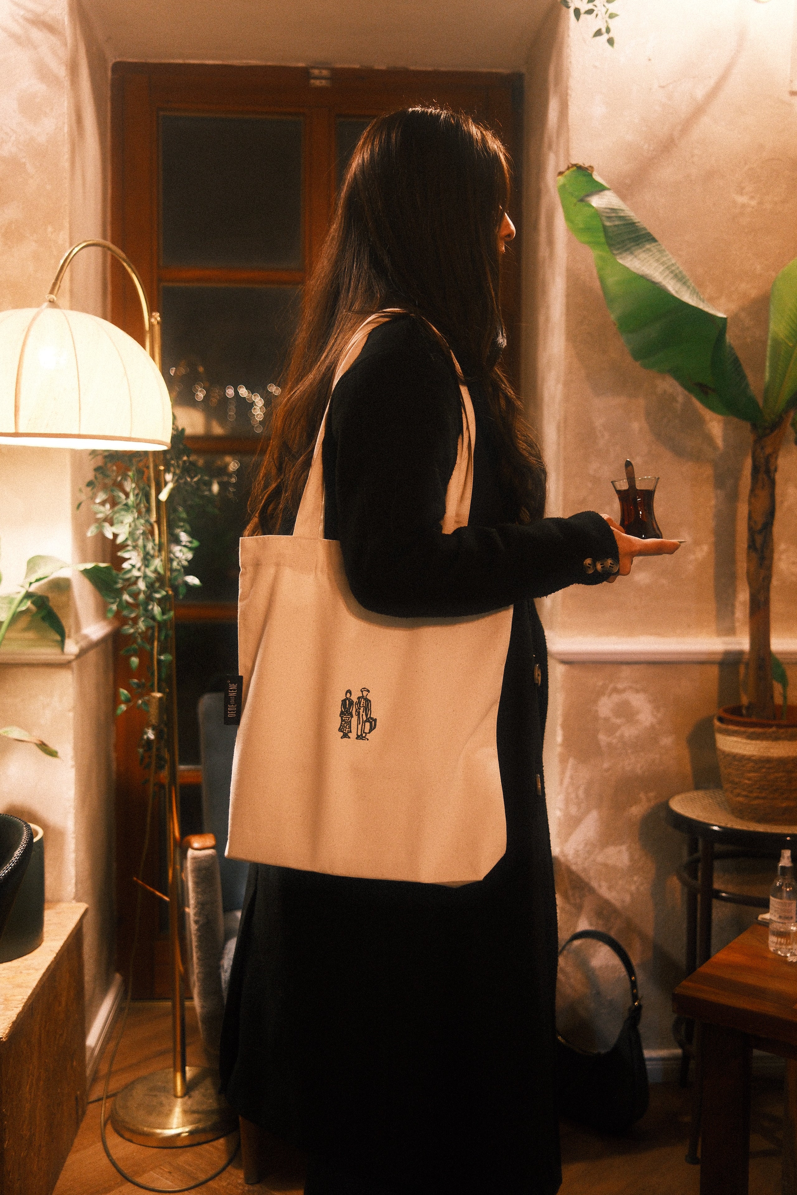 "Auf den ersten Blick" - Stofftasche