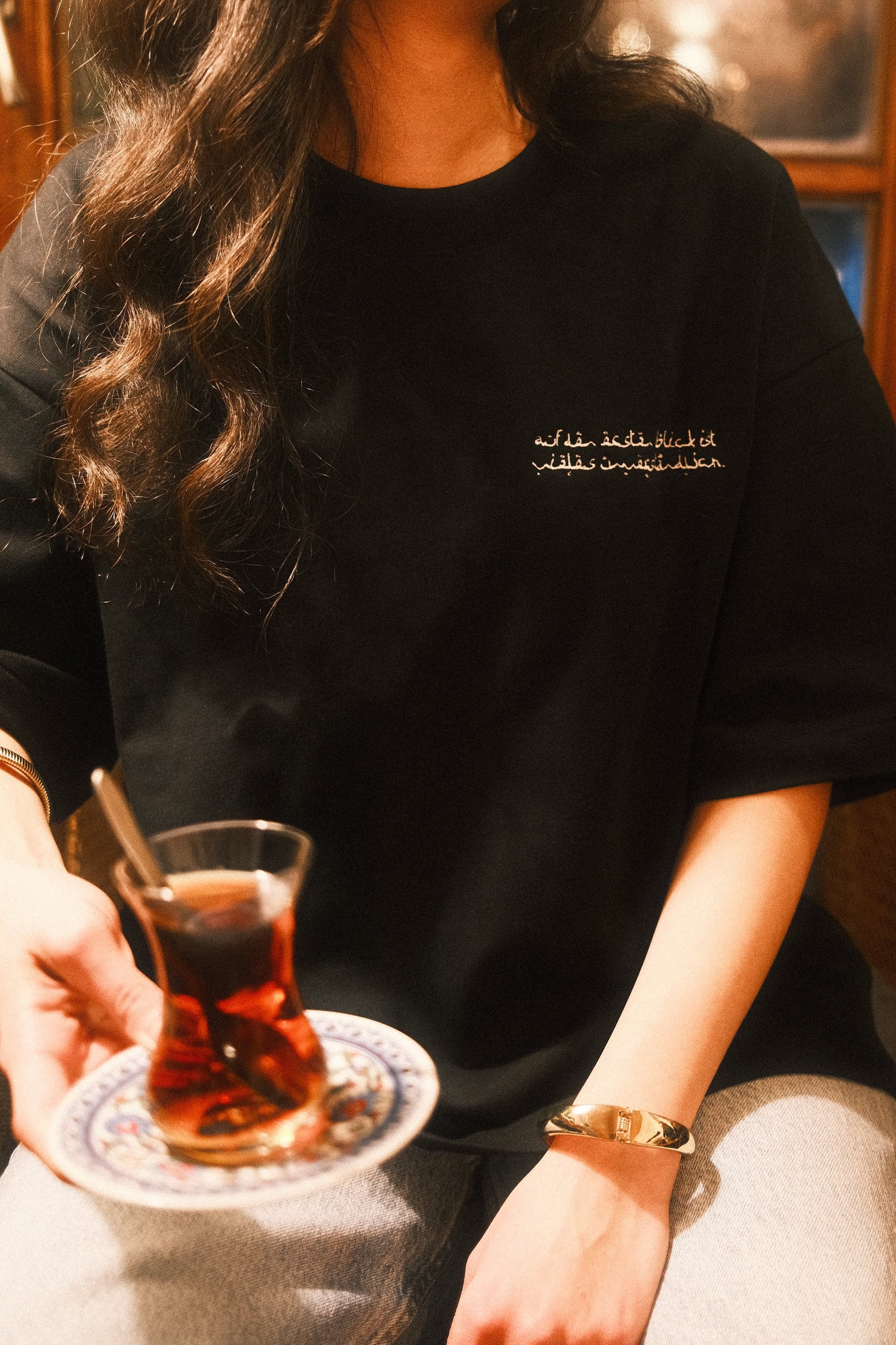 "Auf den ersten Blick" - Tshirt Unisex black