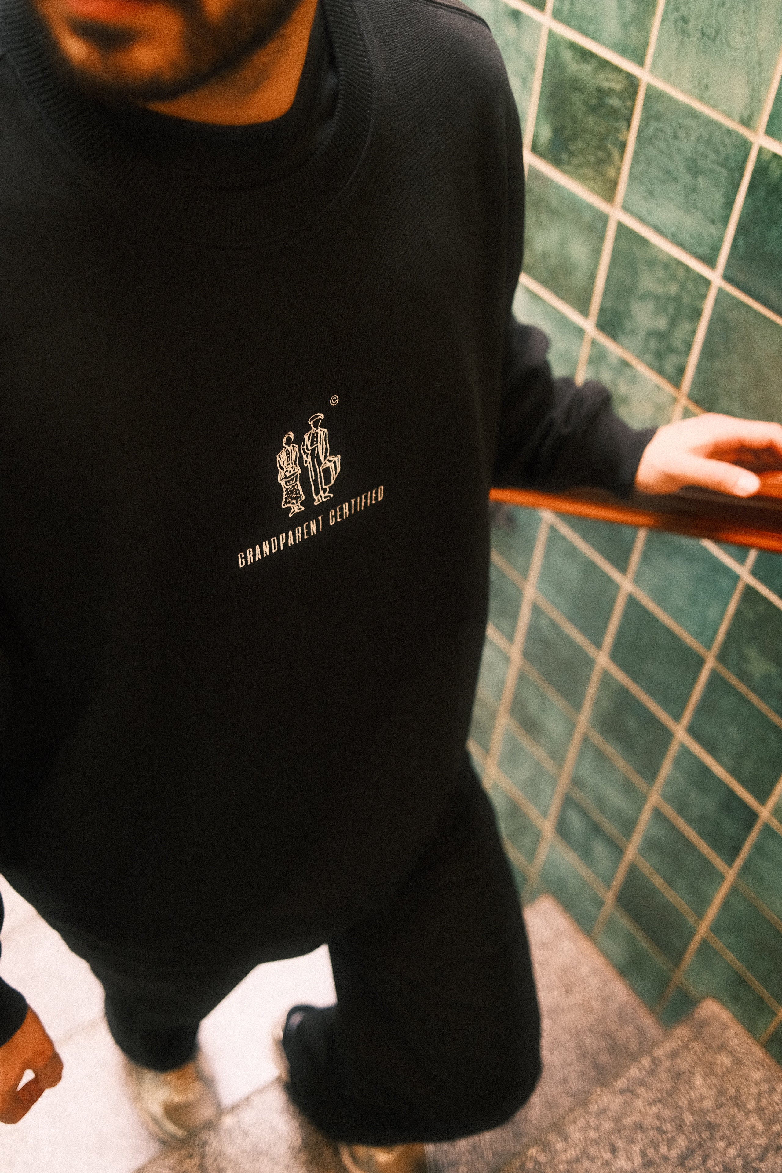 Carpet -Sweatshirt Unisex black