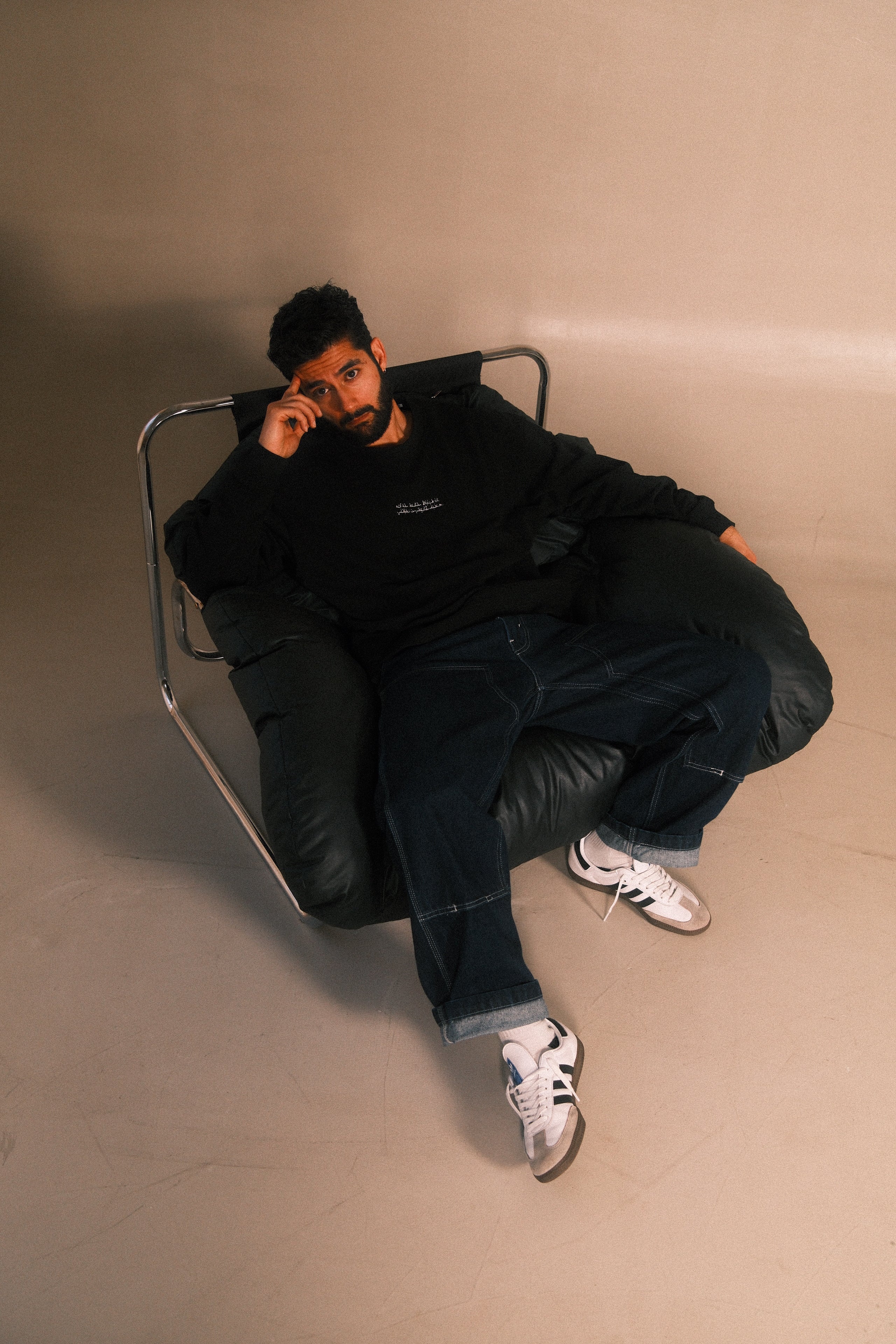 "Auf den ersten Blick" - Sweatshirt Unisex black