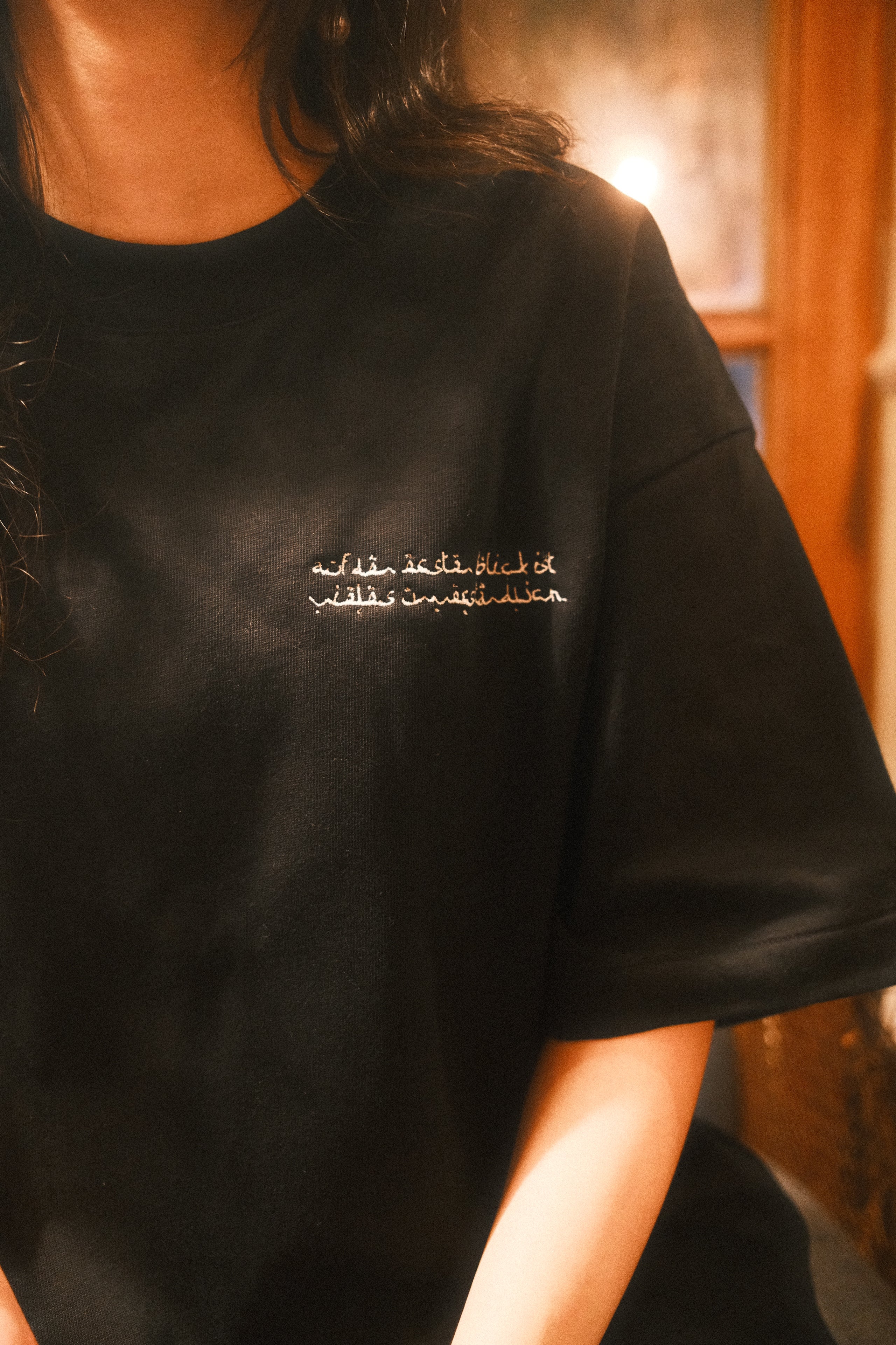 "Auf den ersten Blick" - Tshirt Unisex black