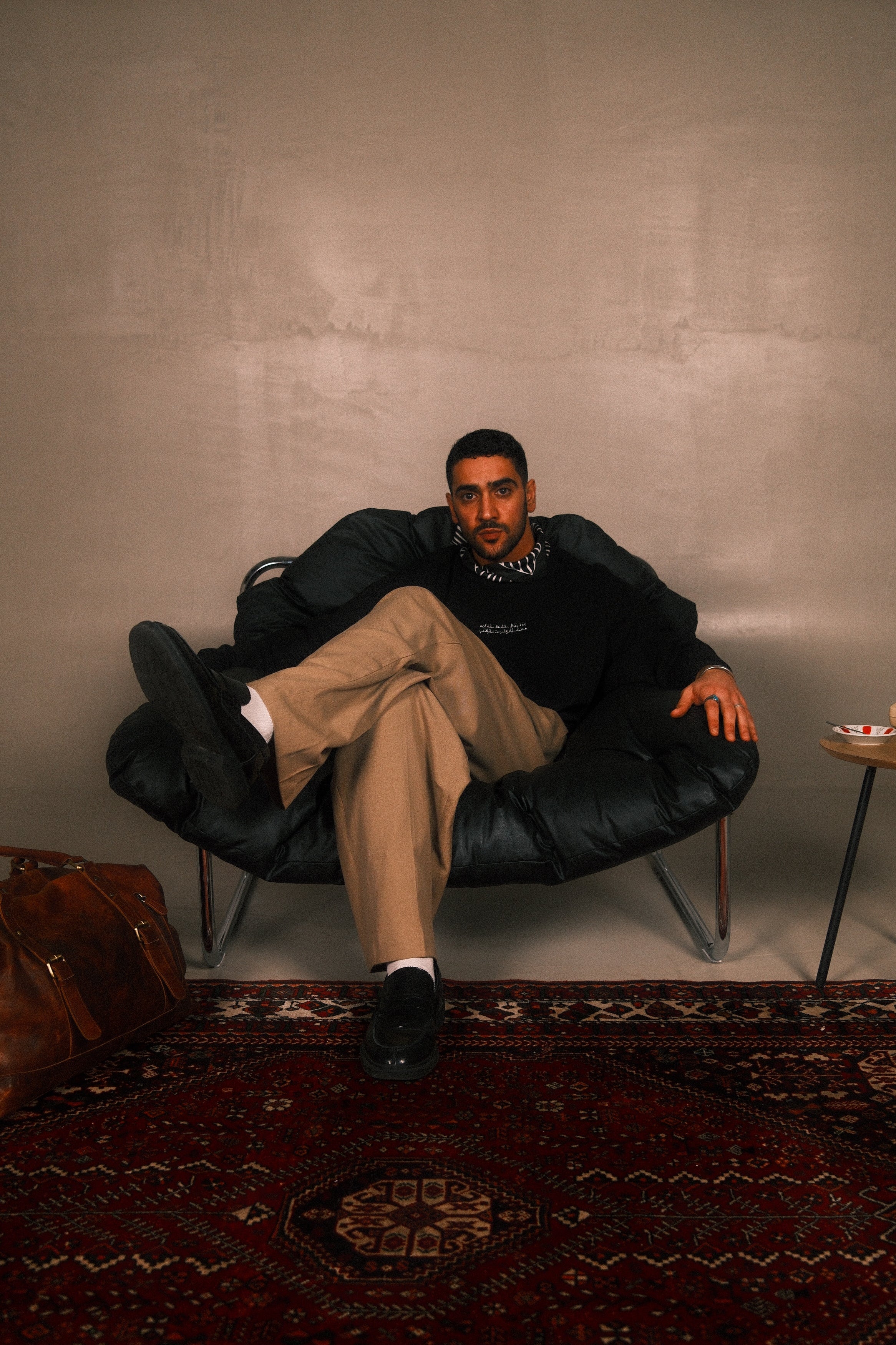 "Auf den ersten Blick" - Sweatshirt Unisex black