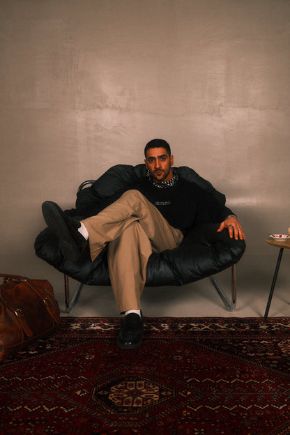 "Auf den ersten Blick" - Sweatshirt Unisex black