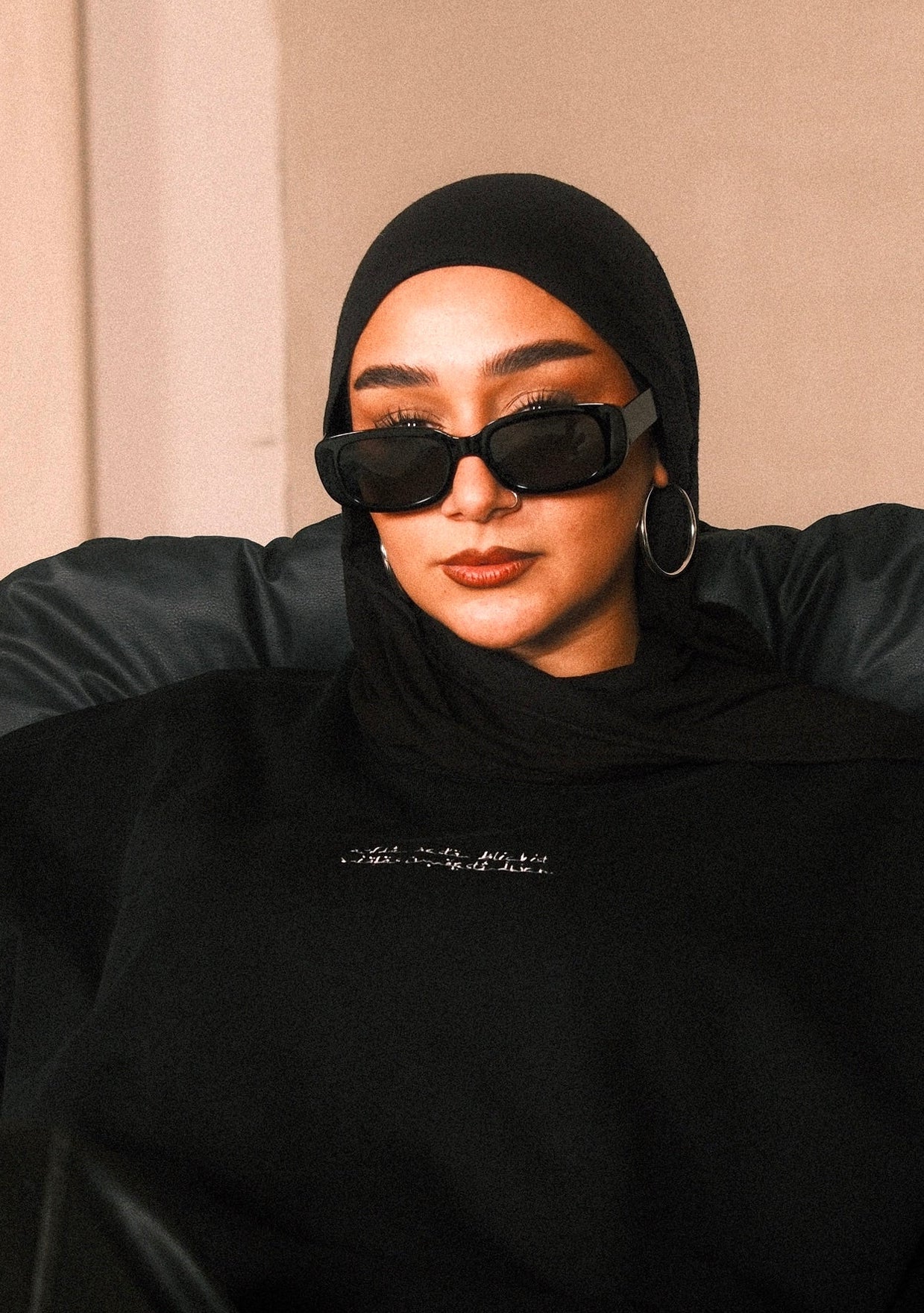 "Auf den ersten Blick" - Sweatshirt Unisex black