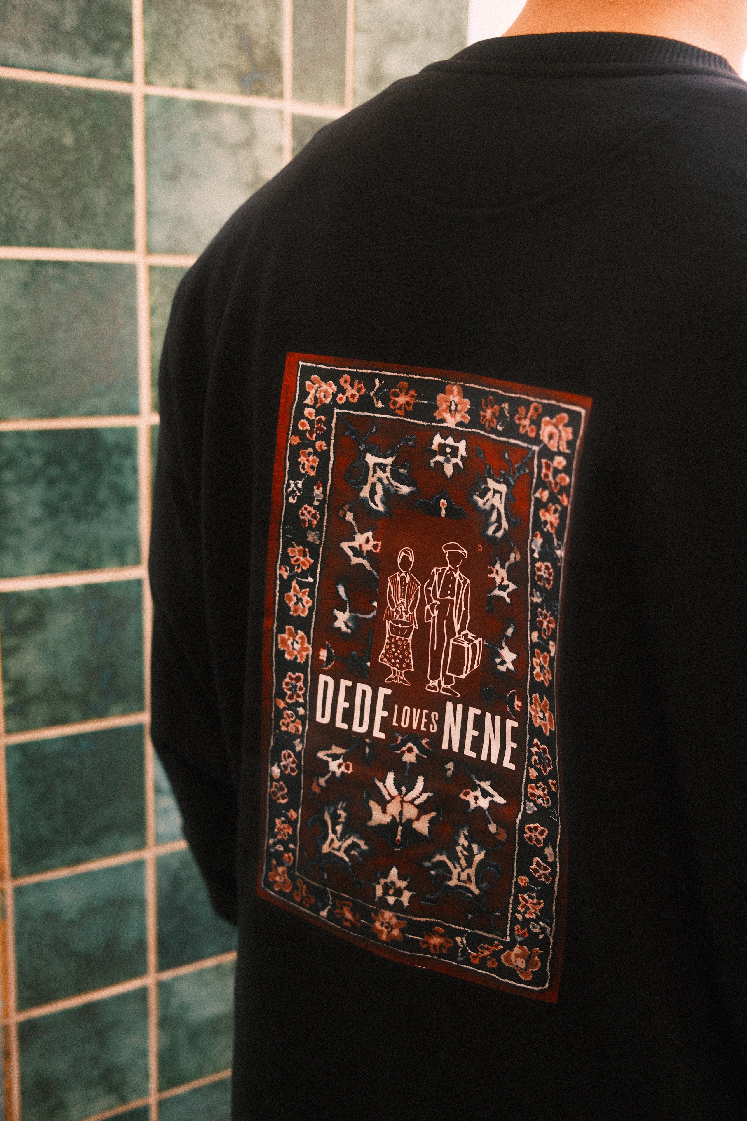 Carpet -Sweatshirt Unisex black