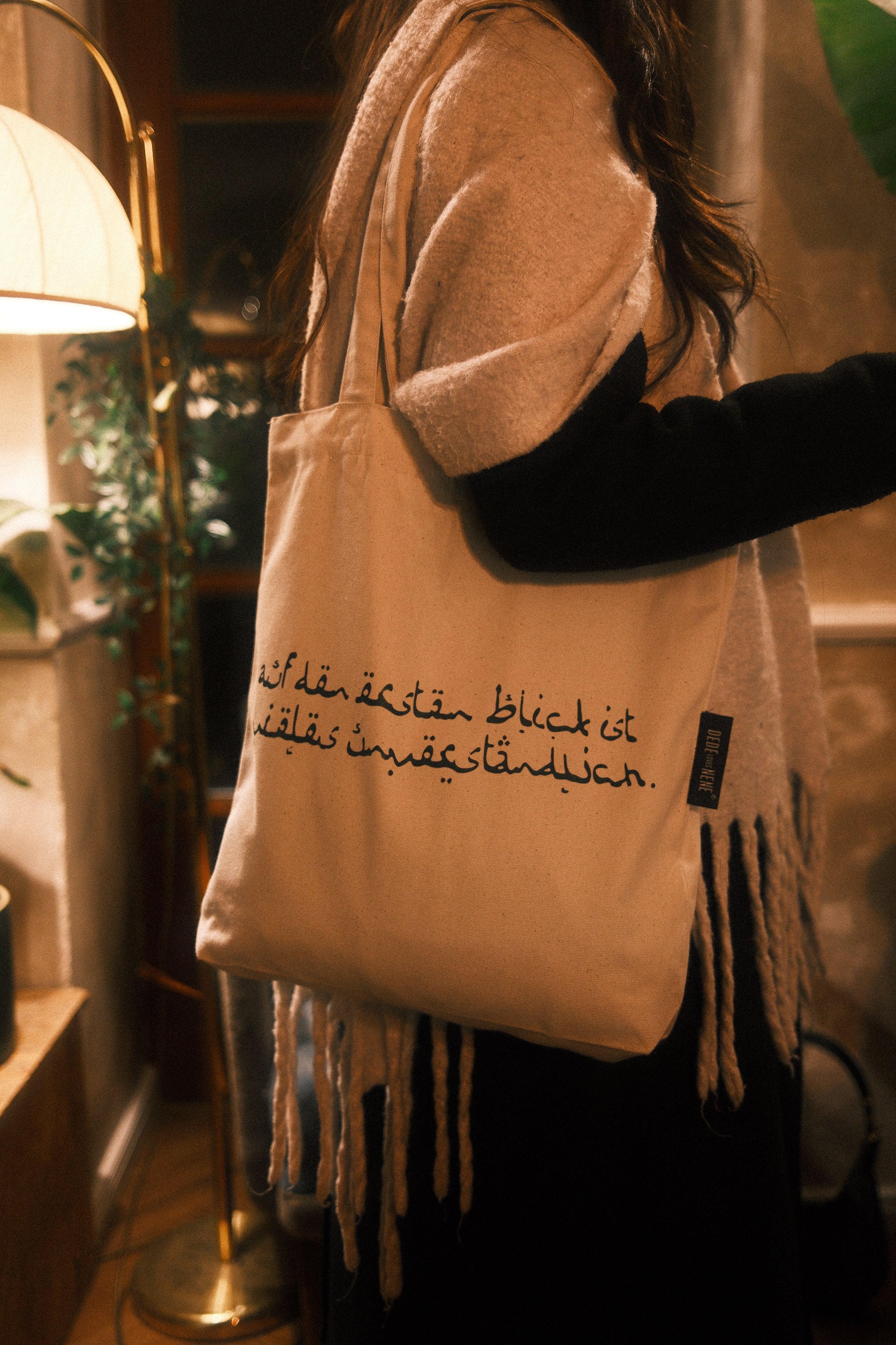 "Auf den ersten Blick" - Stofftasche