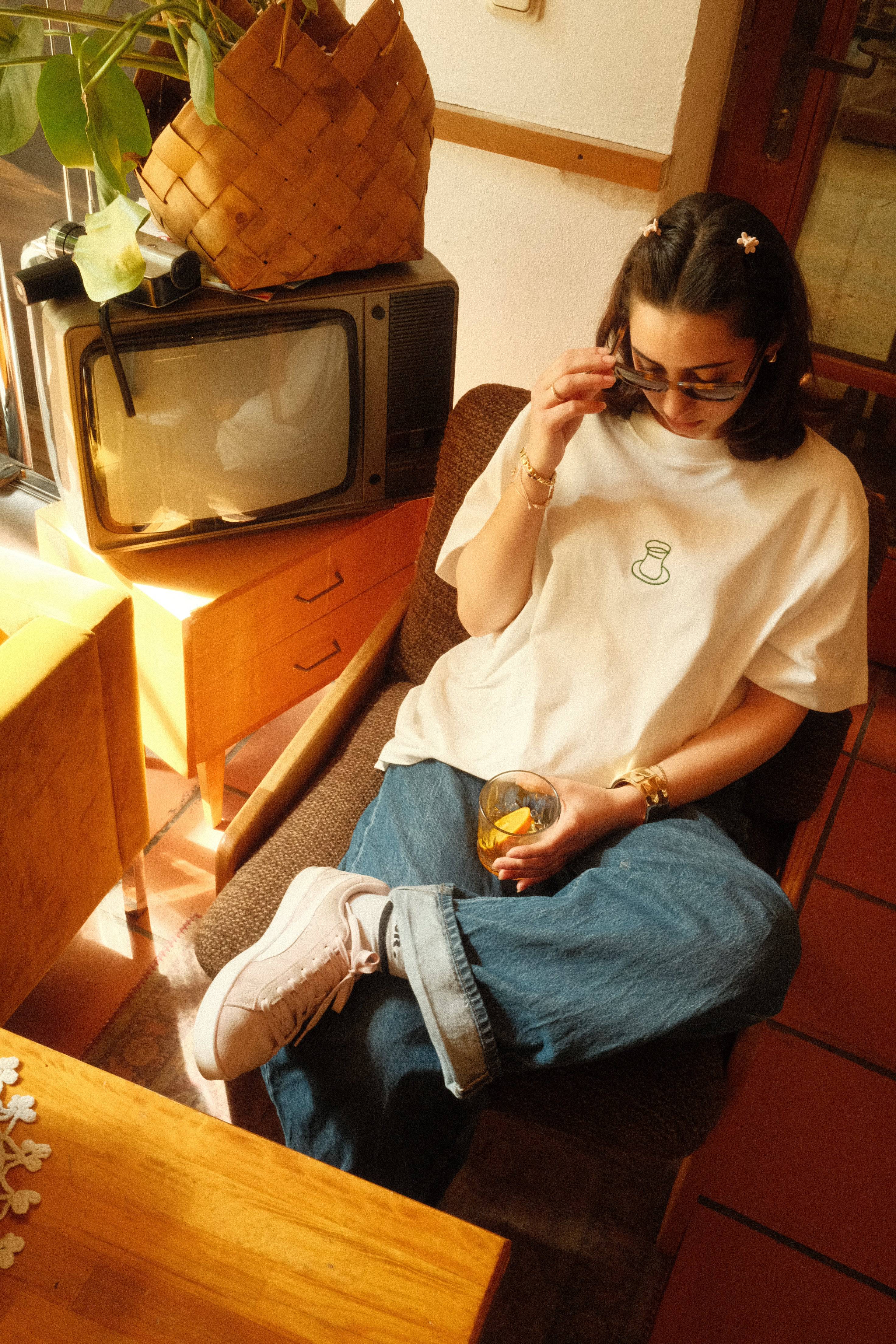 "SLOW LIFE" T-Shirt unisex oversized - DEDE loves NENE